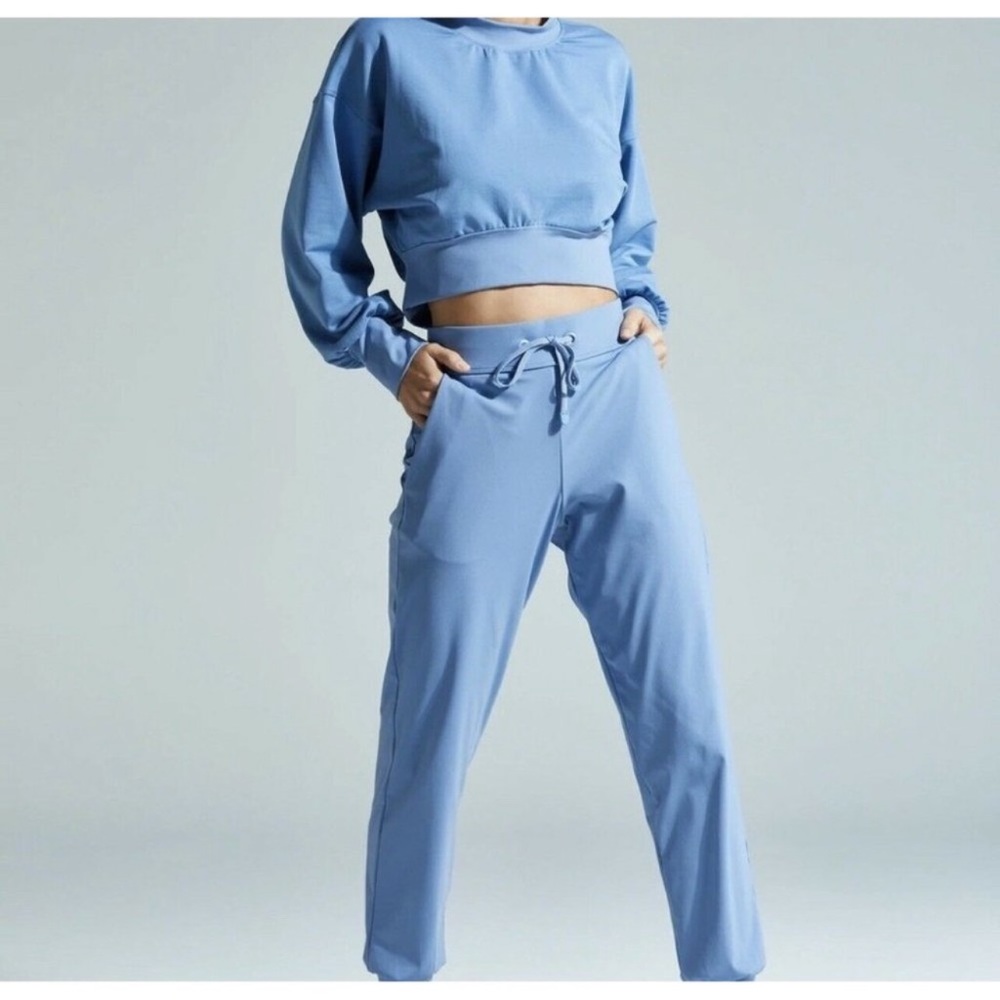 1 Noli sweatshirt and joggers set - blue, size small